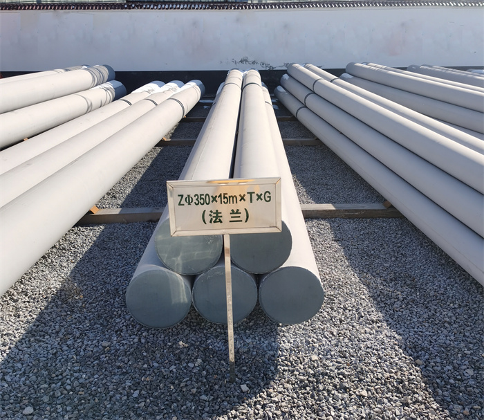 河池350×15米×T×G钢筋混凝土电线杆